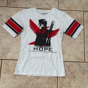 Lionsgate Hunger Games Katniss Everdeen Hope Graphic Print T-Shirt